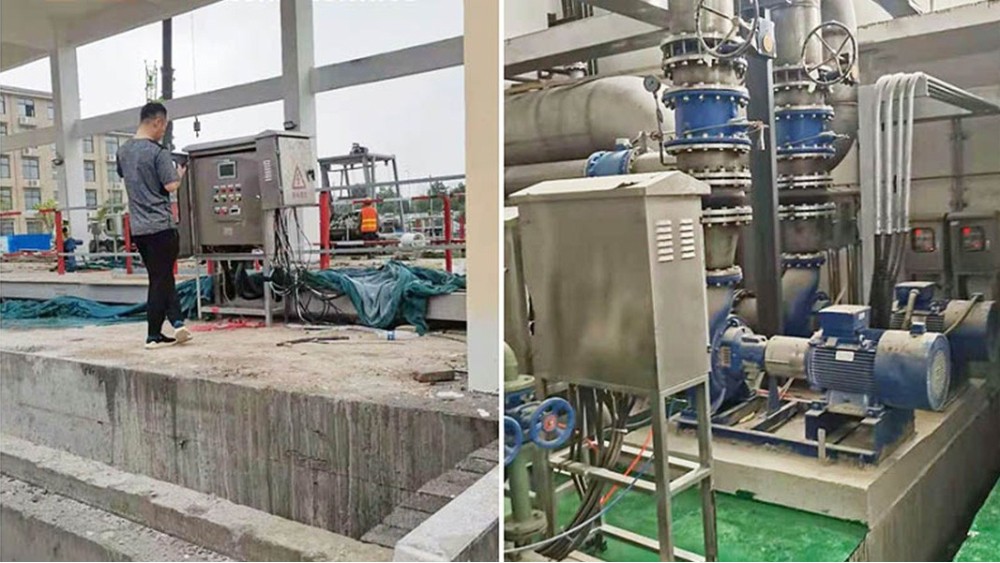 河南省某污水處理廠現場圖