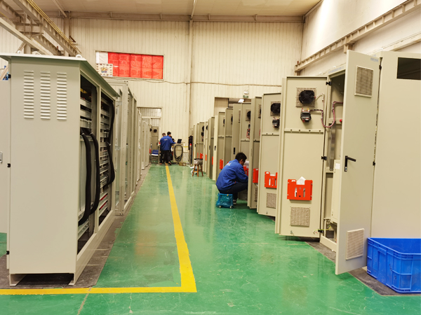 電氣控制柜生產(chǎn)現(xiàn)場