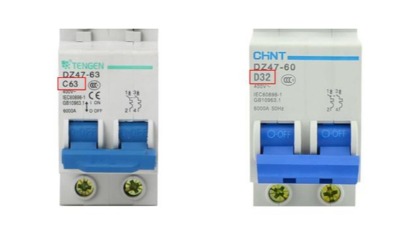 空氣開關(guān)C型與D型如何選擇？