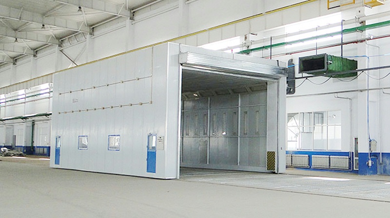 整體移動噴漆室